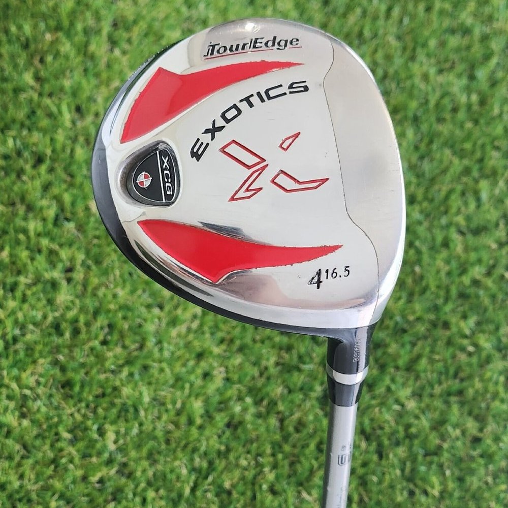 Tour Edge Exotics XCG 4-Wood 16.5º Accra t60 M3 Regular Graphite Shaft RH 43"